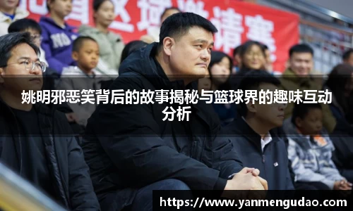 姚明邪恶笑背后的故事揭秘与篮球界的趣味互动分析